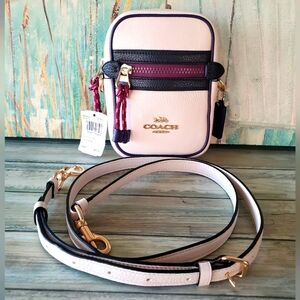 Coach VALE PHOEBE CROSSBODY IN COLORBLOCK NEW W/TAGS